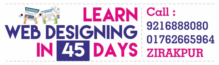 learn web designing zirakpur